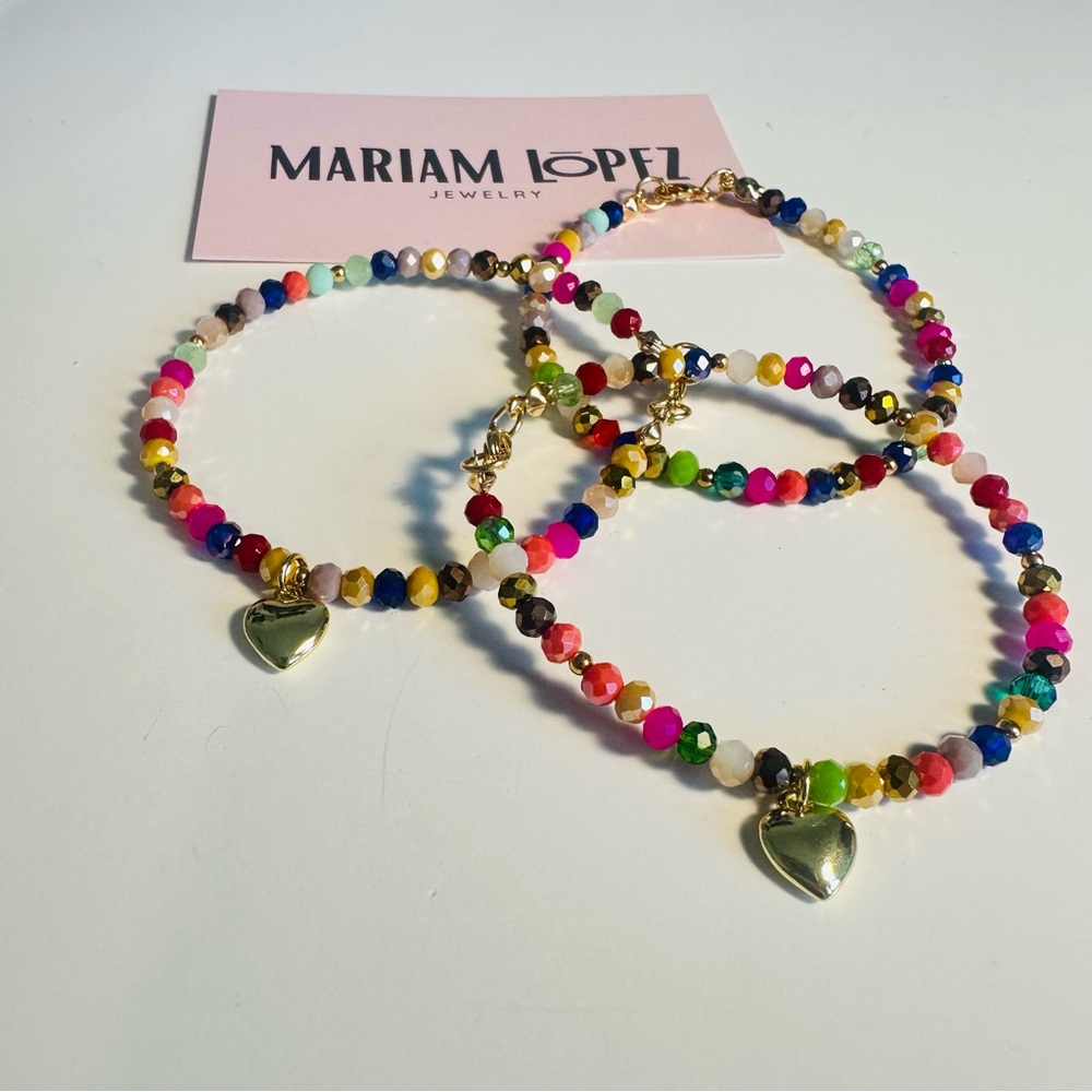 Multicolor Beaded Bracelet Set